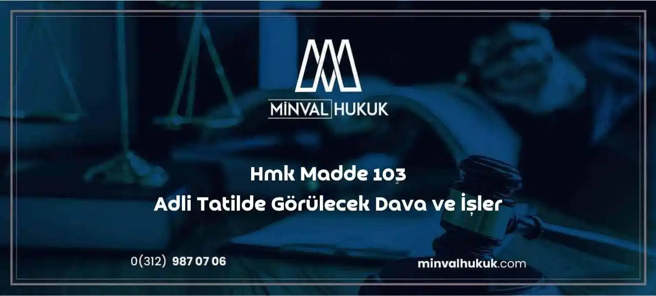 hmk madde 103